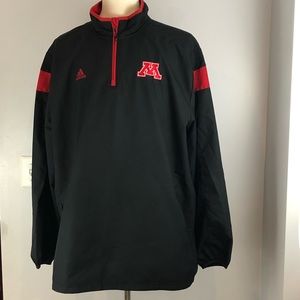 🌟 Adidas Climaproof Shockwave 1/4 Zip Wind Jacket